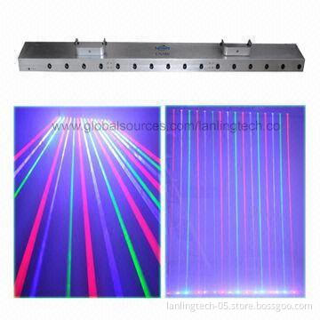 RGB Net/Curtain Laser Light for DMX and Club, with 16 Lens